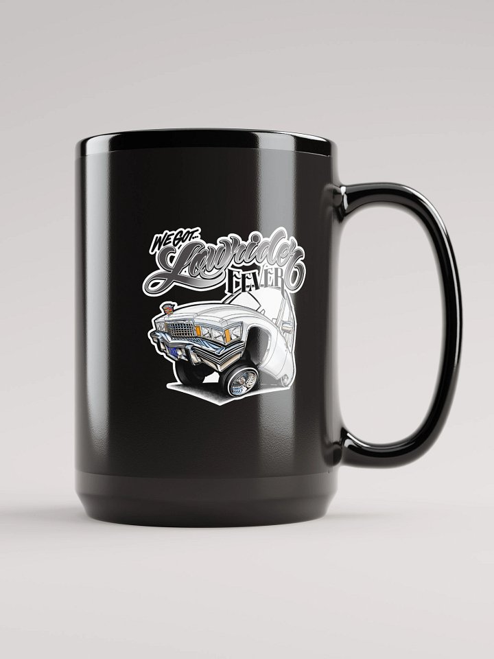 Lowrider Fever Black Glossy Mug product image (1)