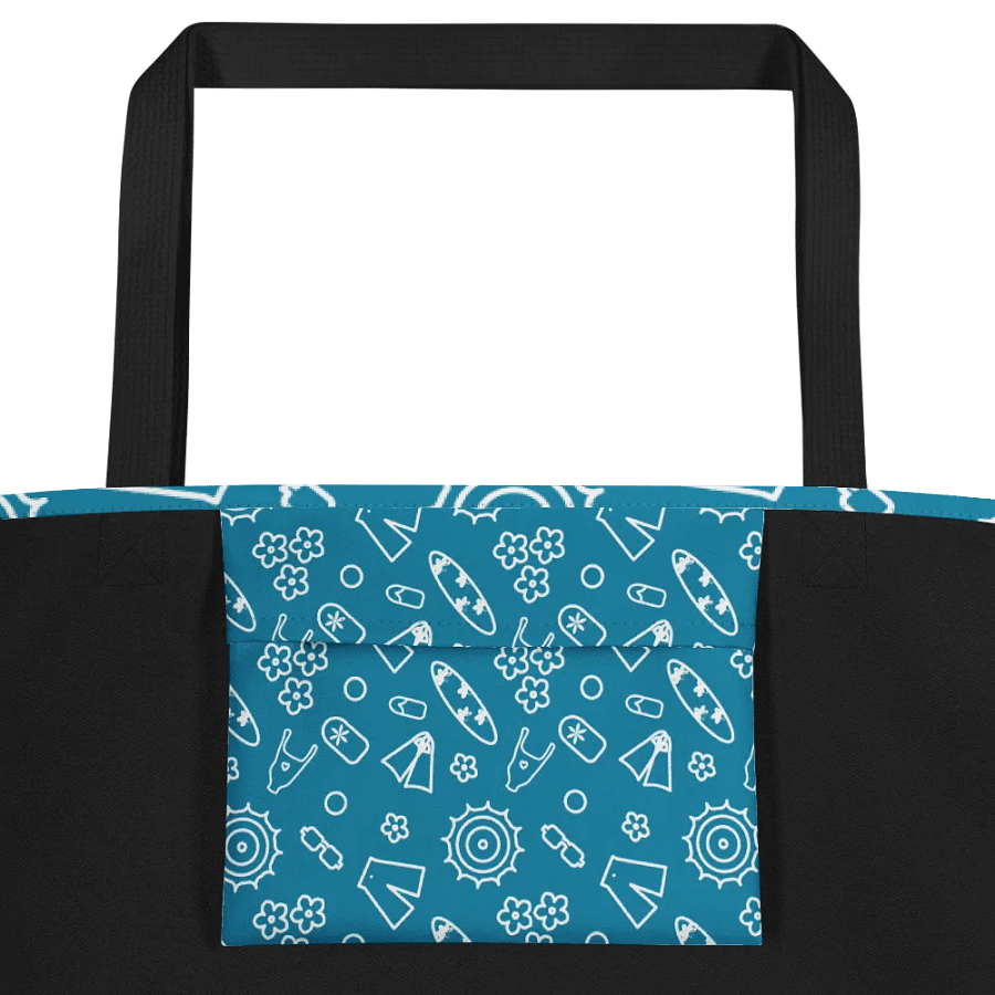 Beach Necessities Pattern All Over Print Tote product image (4)