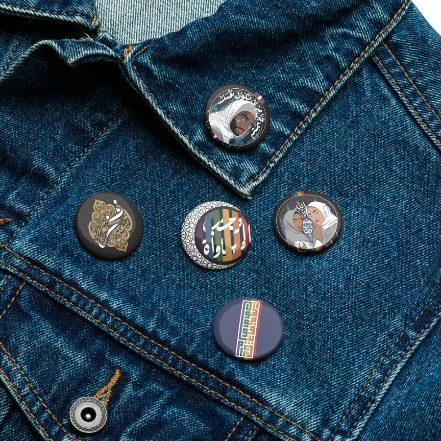 Queer Muslims pins product image (16)