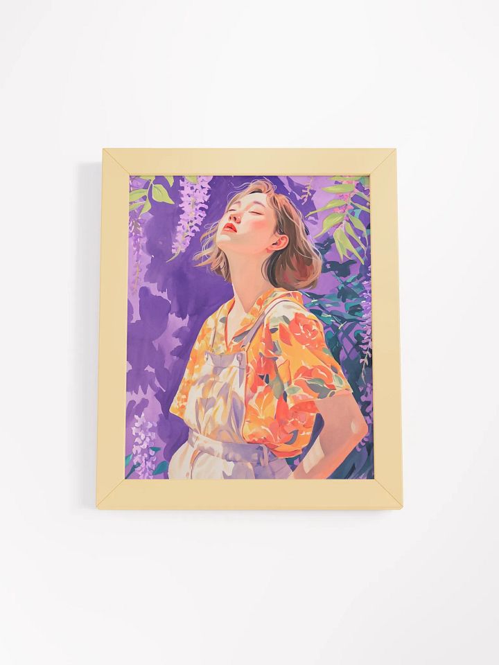 Serene Floral Reverie Framed Poster product image (2)