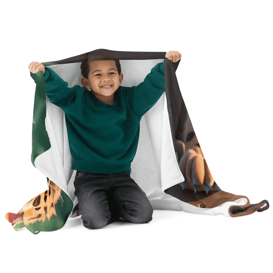 Endangered Species - Mexico - Jaguar Throw Blanket product image (3)