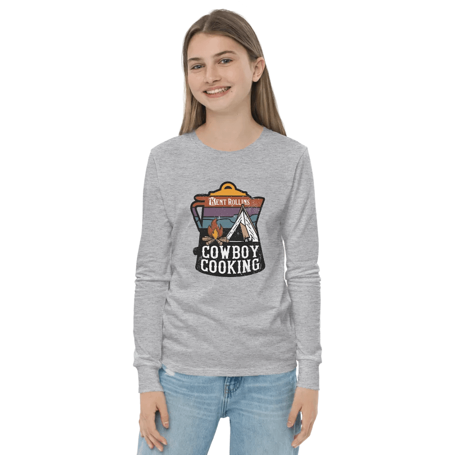 Cowboy Coffee Pot Long Sleeve Kids product image (21)