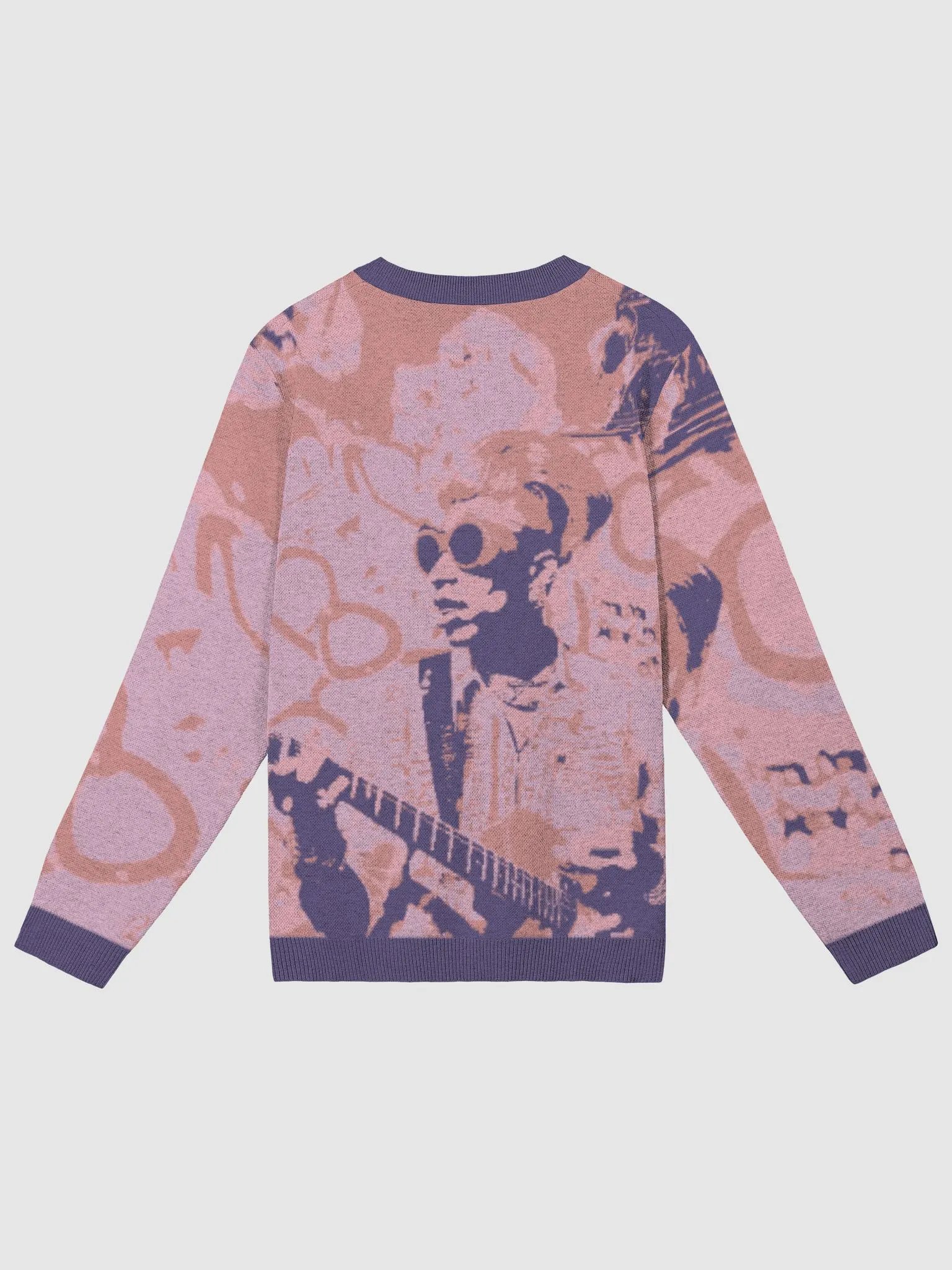 ®ocker Betty Guitar Groove Coral Jacquard Sweater product image (2)