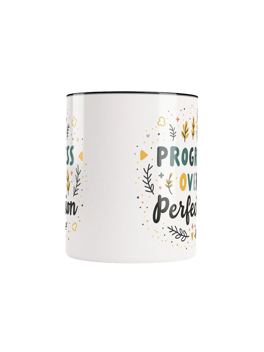 Progress Over Perfection Mug – Embrace Your Journey with Kindness and Courage product image (5)
