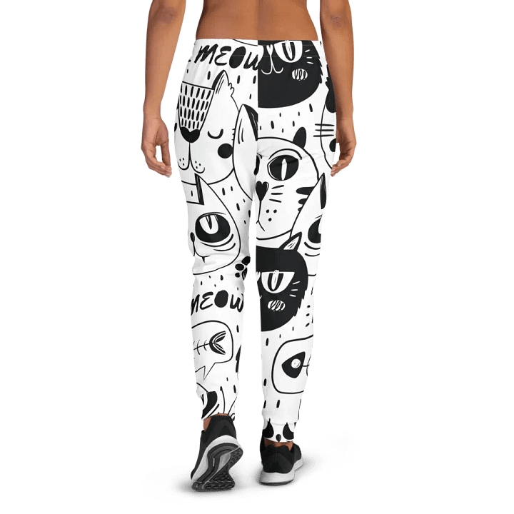 Women's Joggers Abstract Cat product image (1)