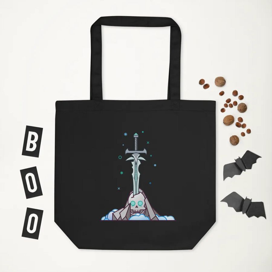 Sword in the Skull - Lich Variation - Eco-Friendly Tote product image (6)