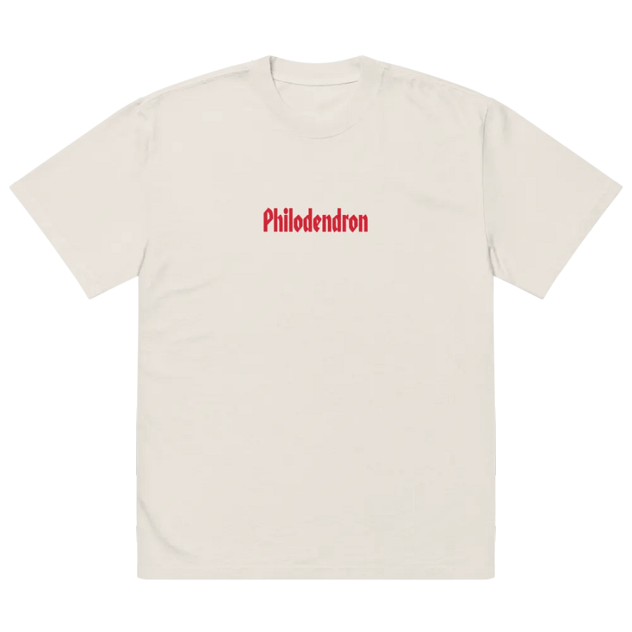 ⚡️ PHILODENDRON WORLD TOUR ⚡️ oversized tee product image (5)