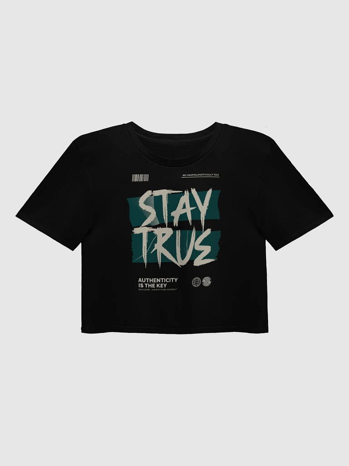 Dale's Bold Word Crop Top product image (1)