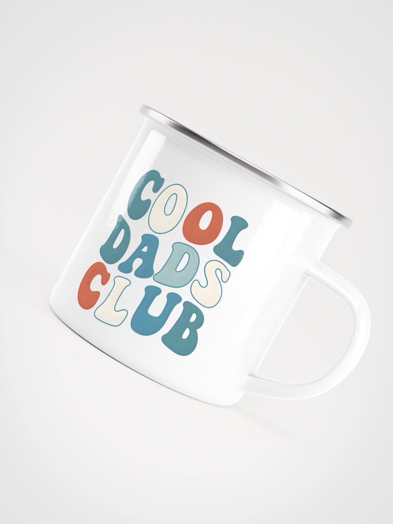 Cool Dads Club Enamel Mug product image (5)