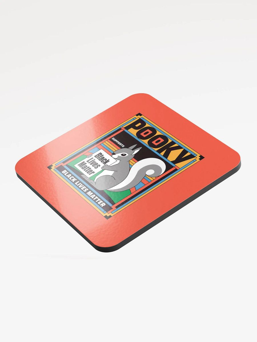 Coaster or micro art piece: Pooky Blm (all BLM Prooceeds go to The Black Equity foundation product image (3)