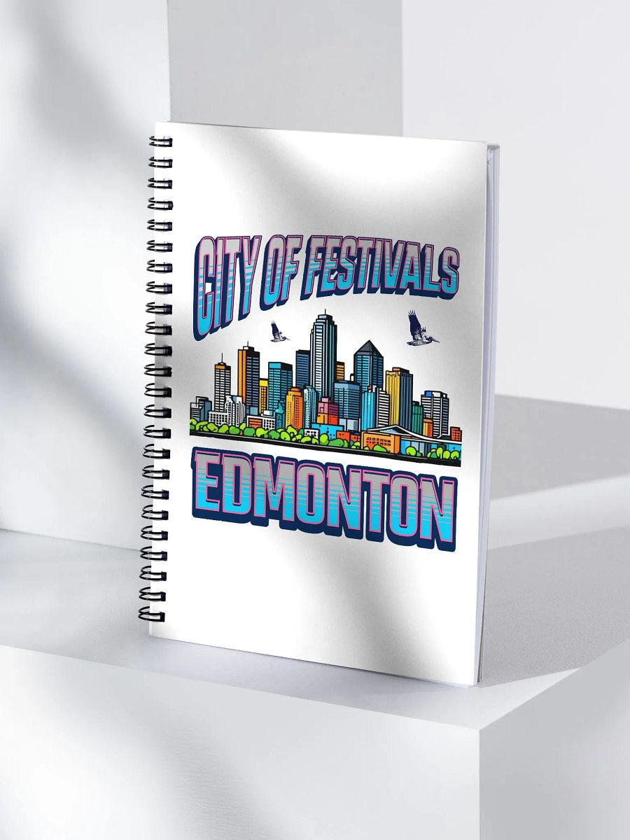 City of Festivals Edmonton Notebook product image (3)