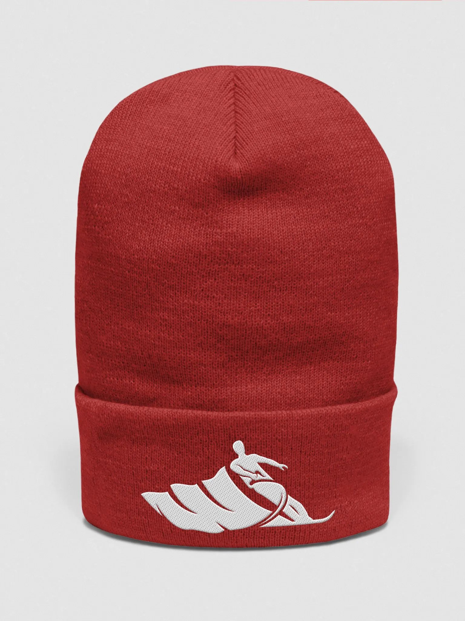 Wisconsin Waterski Beanie (Red) product image (1)