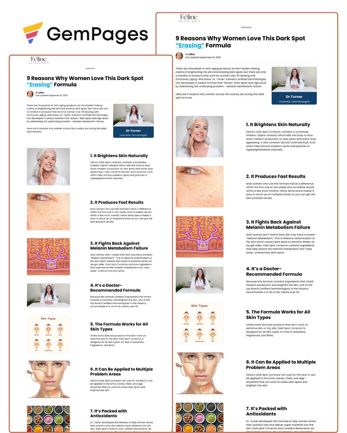 9 Reasons Listicle Page | GemPages product image (1)