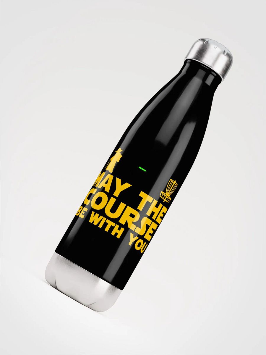 May the course be with you - stainless steel bottle product image (4)