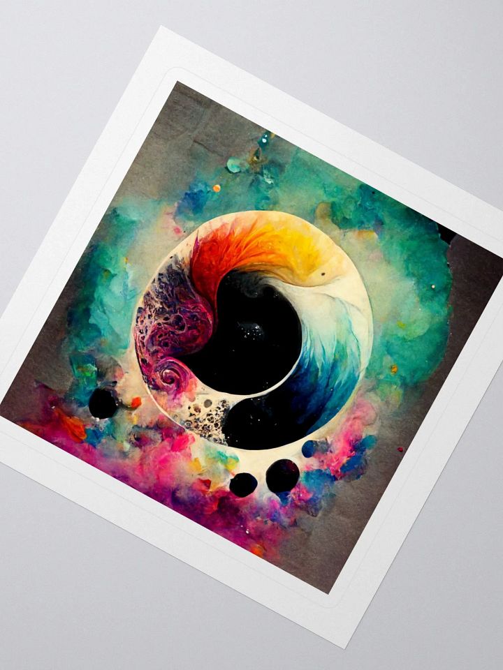 Spectral Swirls Kiss Cut Stickers product image (2)