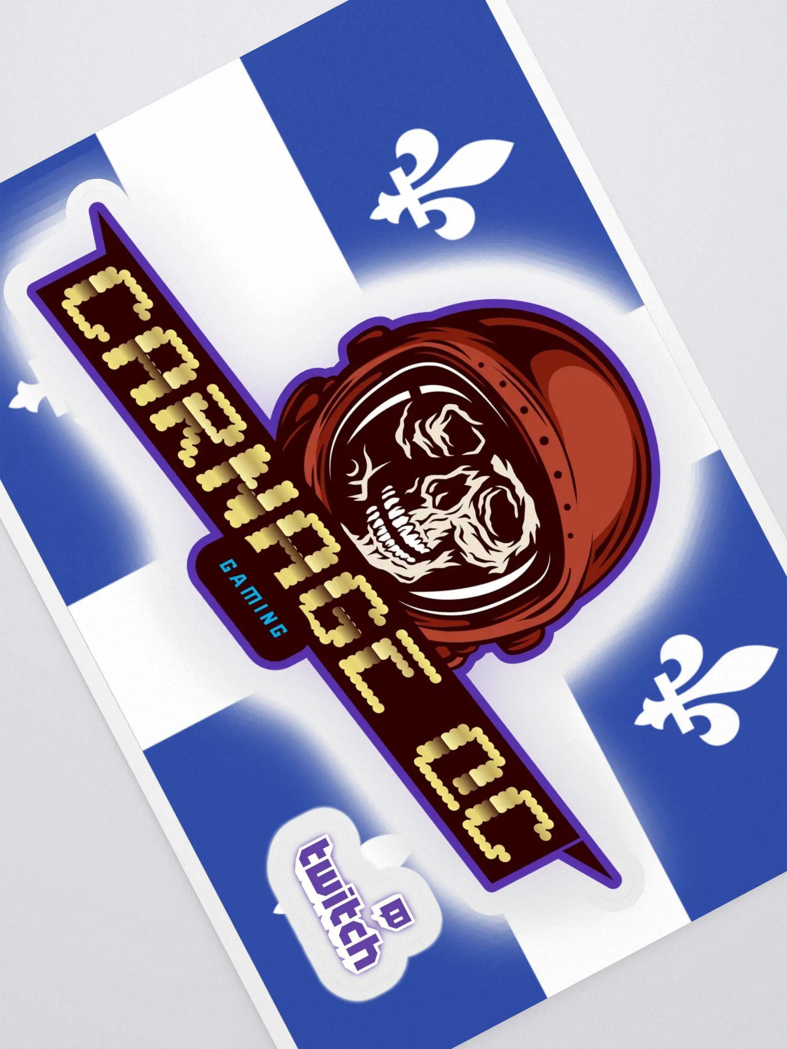 Fleur-de-Lis Fantasy Kiss-Cut Sticker Sheet product image (1)