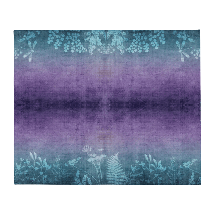 Blue Wildflowers Throw product image (2)