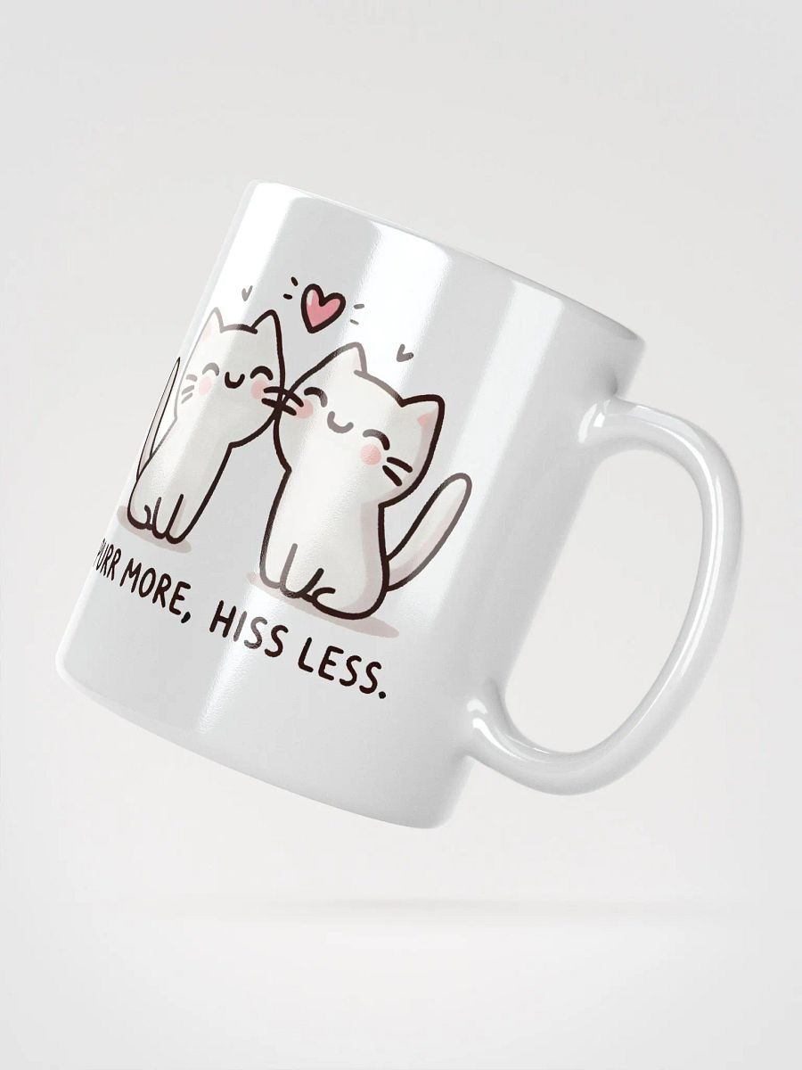 Purr more, Hiss less mug product image (2)