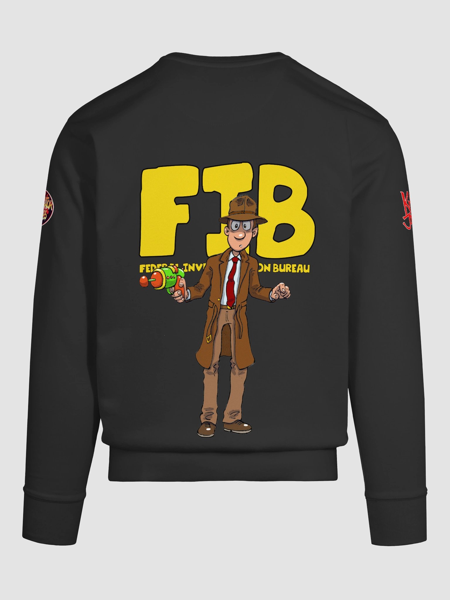FIB FEDERAL INVESTIGATION BUREAU deluxe sweatshirt product image (81)