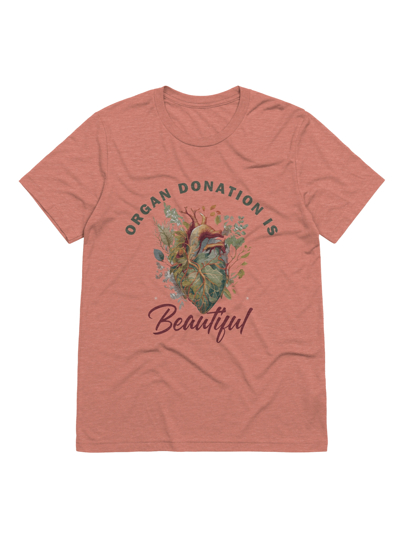 Heart - Organ Donation is Beautiful T-Shirt product image (1)