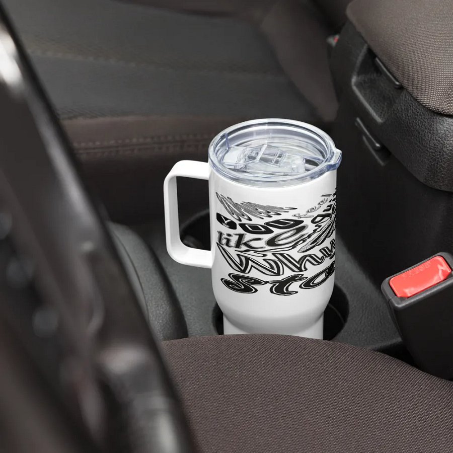When You Feel Like Quitting Think About Why You Started - Travel Mug with a Handle product image (8)