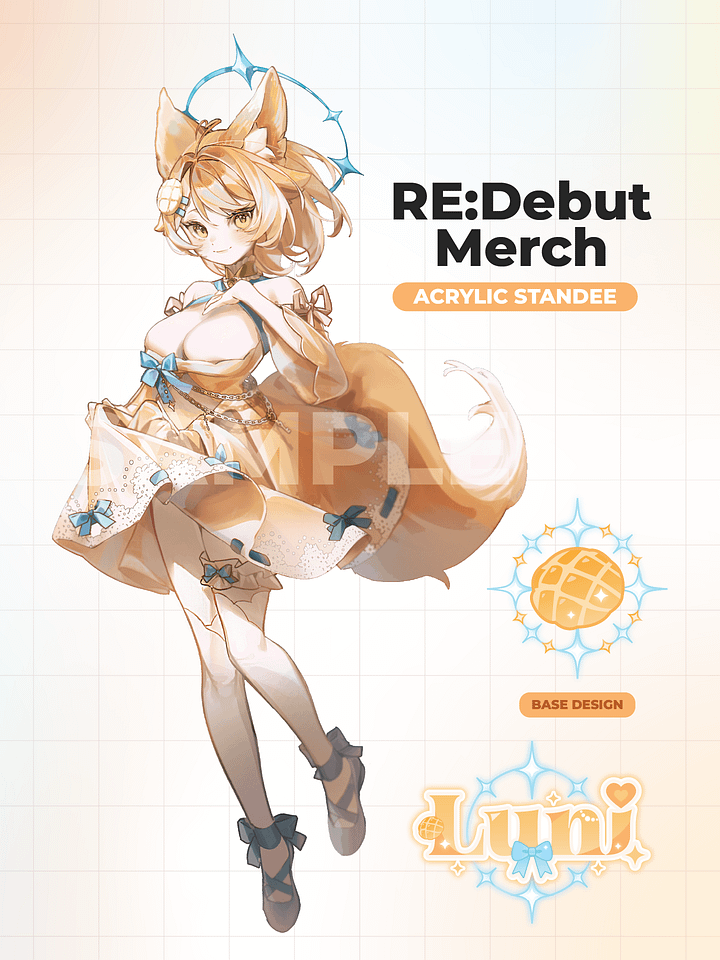 [PREORDER] RE:Debut Acrylic Standee V2 product image (1)