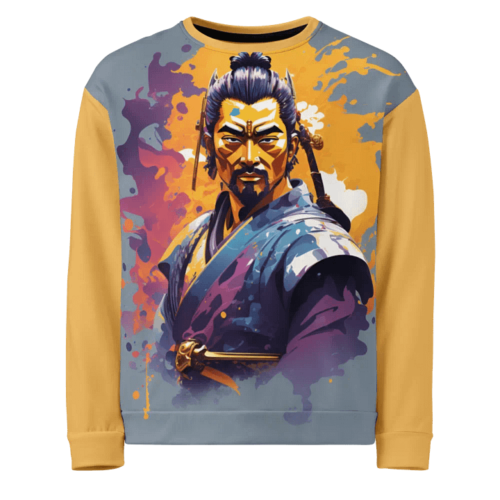 Dynamic Samurai Spirit All-Over Sweatshirt product image (1)