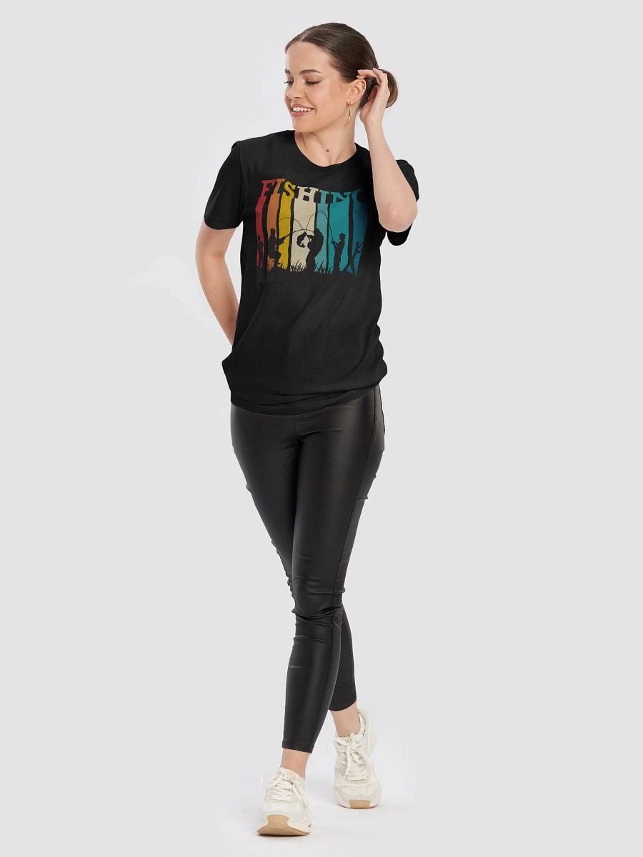 Fishing Fun Silhouette T-Shirt product image (10)