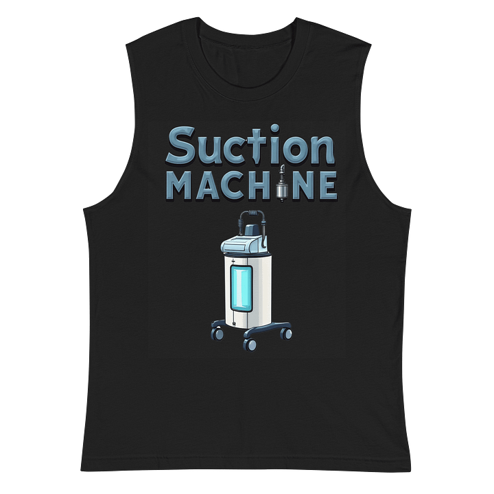 Medical Suction Machine Cartoon Illustration Muscle Tank product image (3)