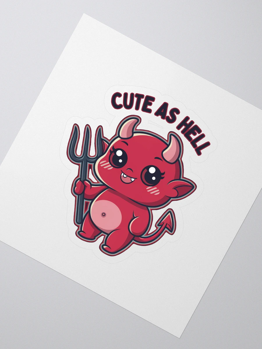 Cute As Hell - Sticker product image (2)