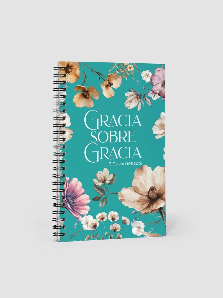 Gracia Sobre Gracia Spiral Notebook product image (1)