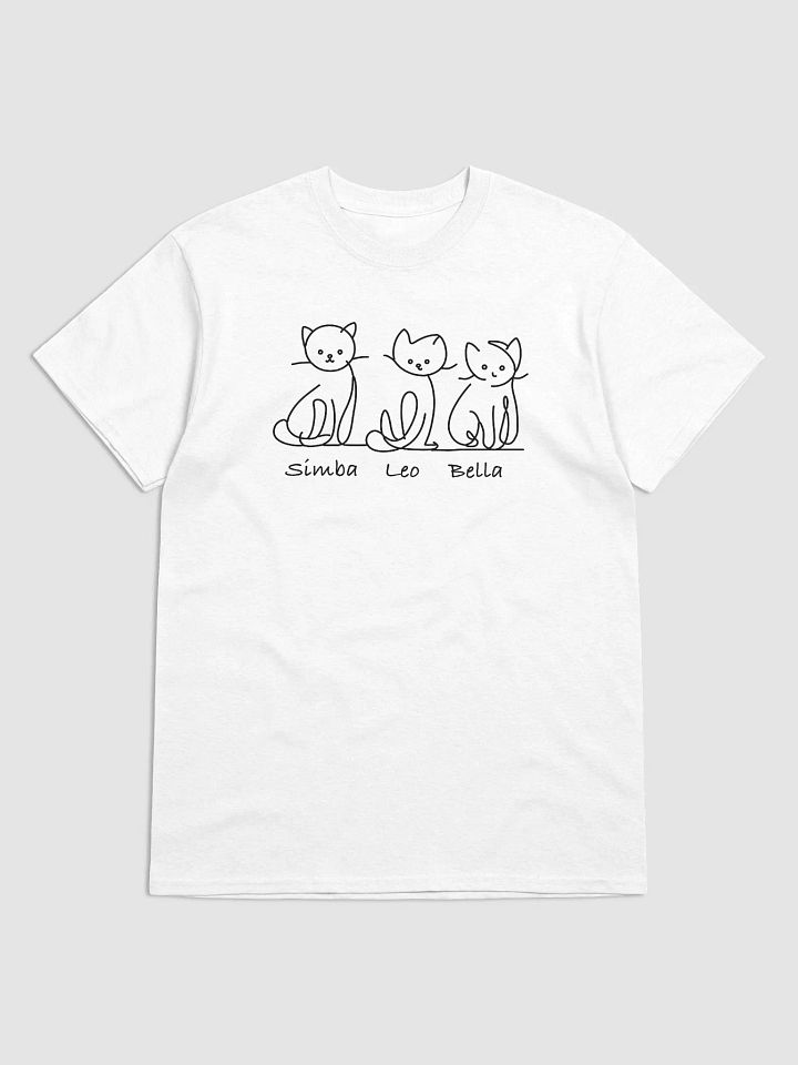Beautiful 3 Kittens Relaxed Tee Shirts product image (67)