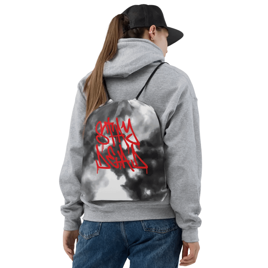 Stay Dead Drawstring Bag product image (4)