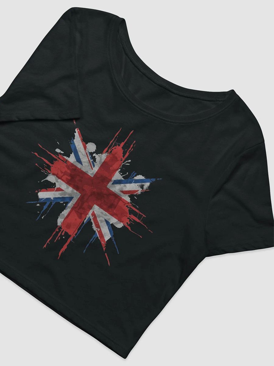 Womens Explosive Union Jack Crop product image (3)