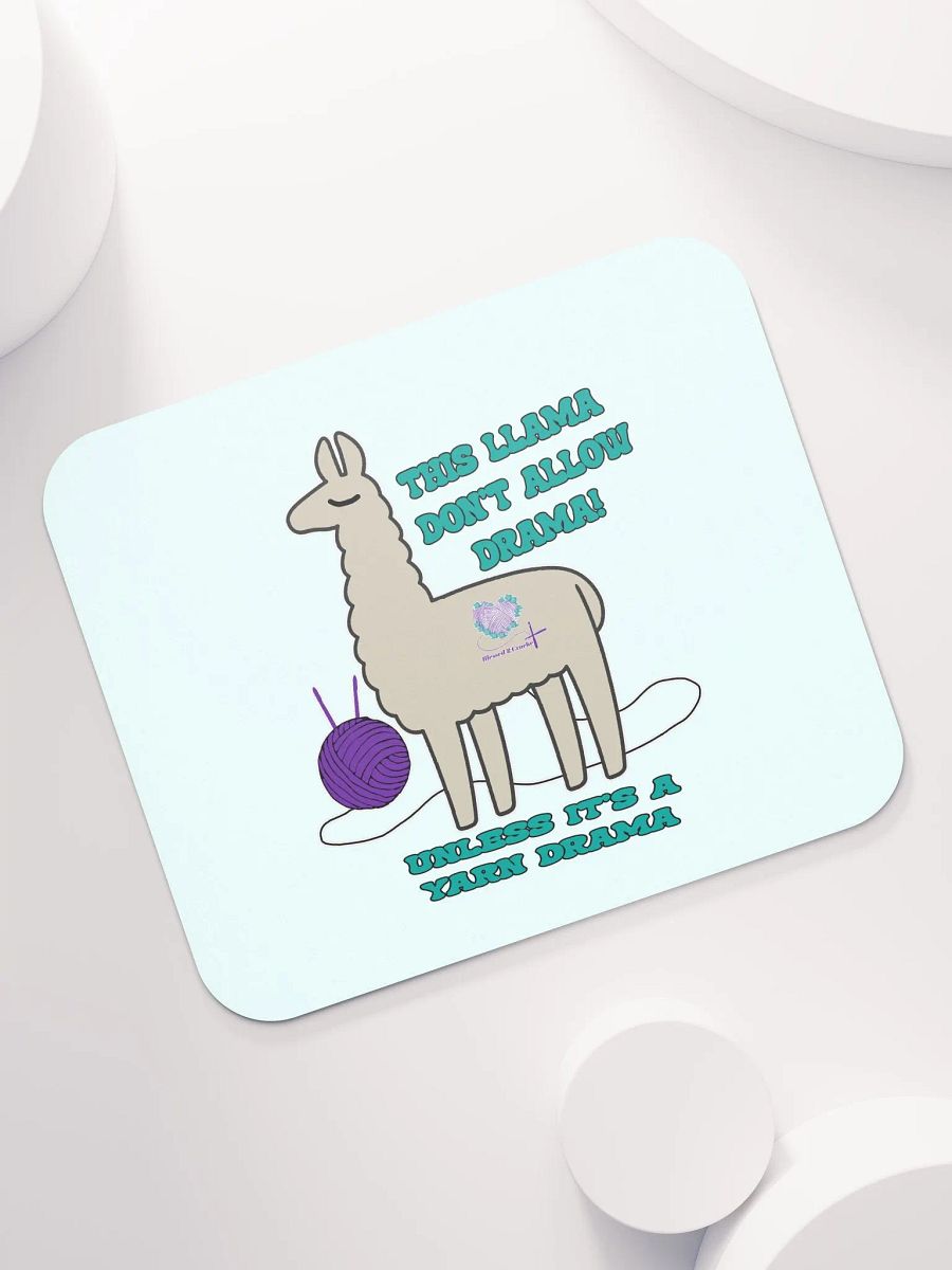 No Drama Lama Mouse Pad product image (7)