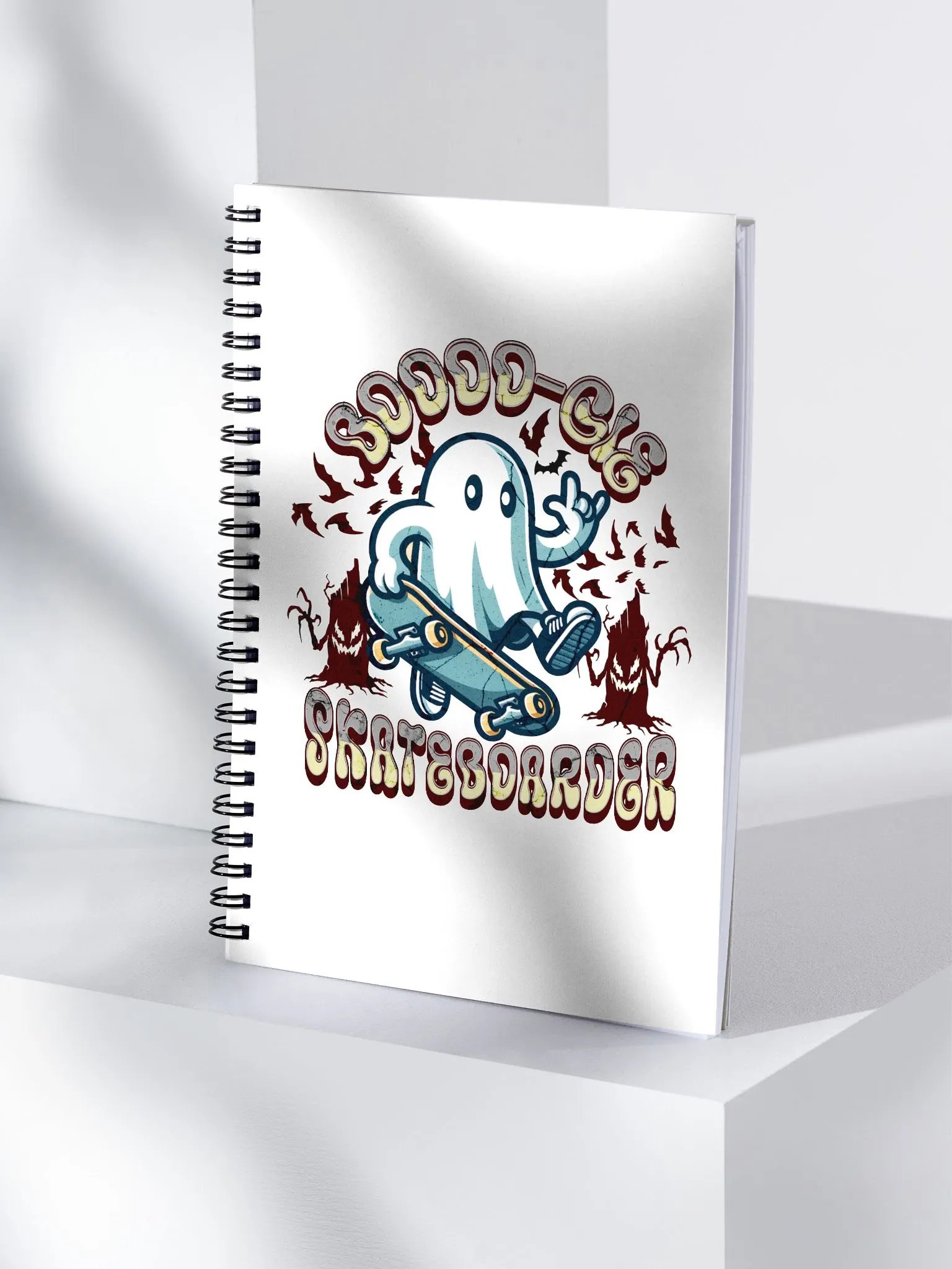 Boooo-gie Skateboarder Spooky Skate Notebook product image (3)