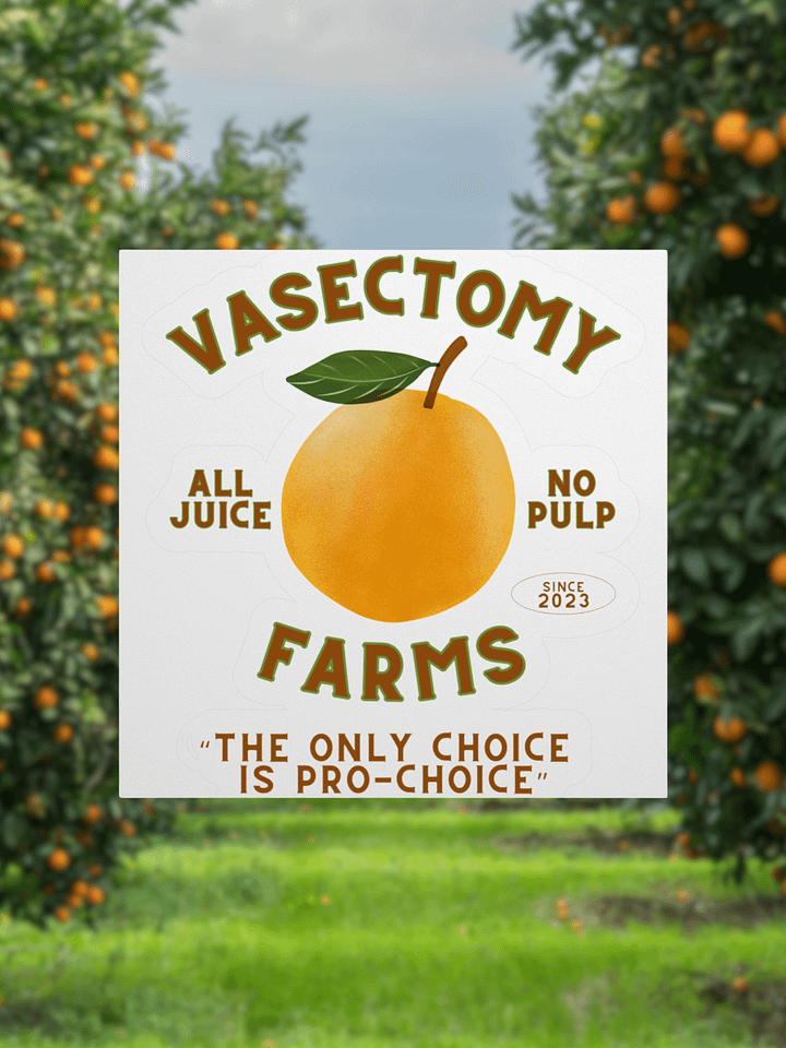 Vasectomy Farms Sticker product image (10)