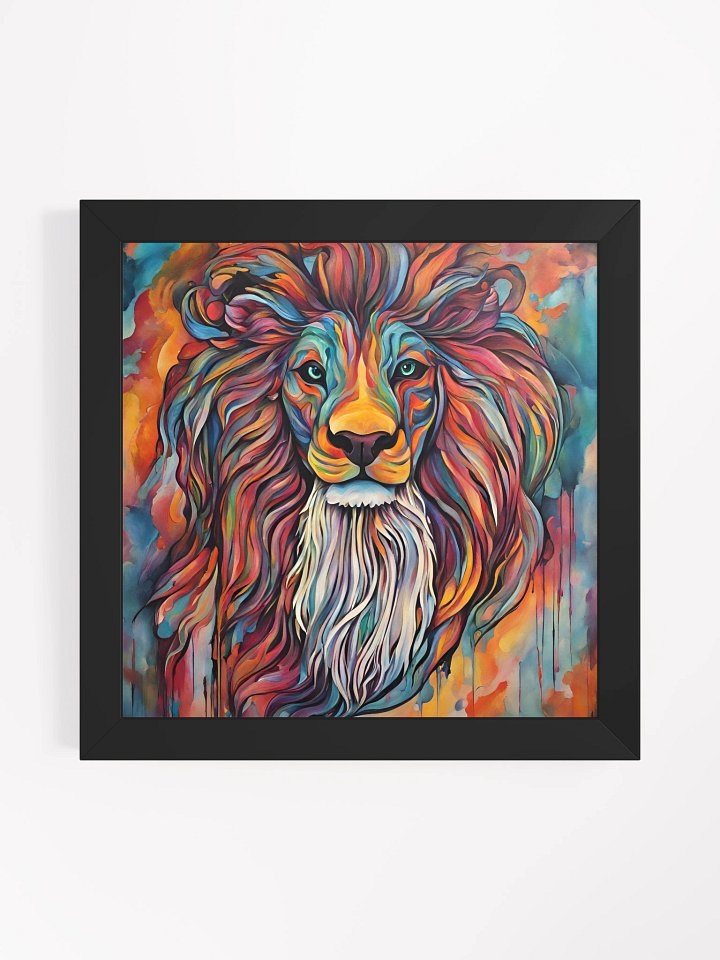 Majestic Lion Framed Matte Poster product image (3)
