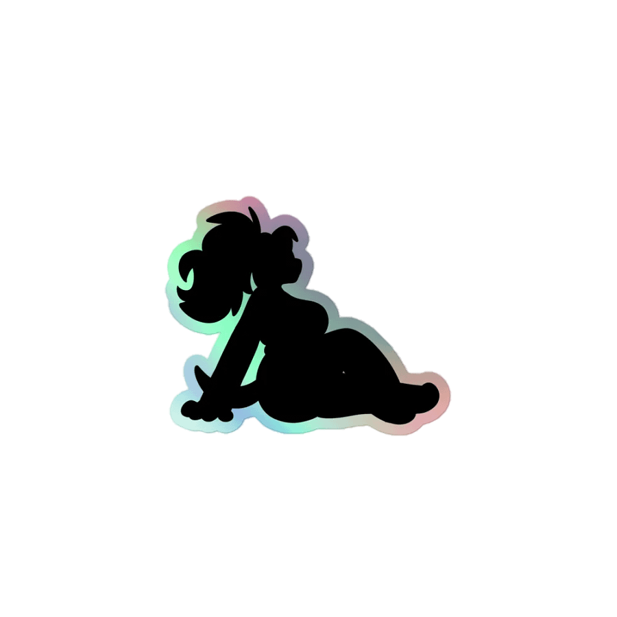 Cass Silhouette Holo Sticker product image (1)