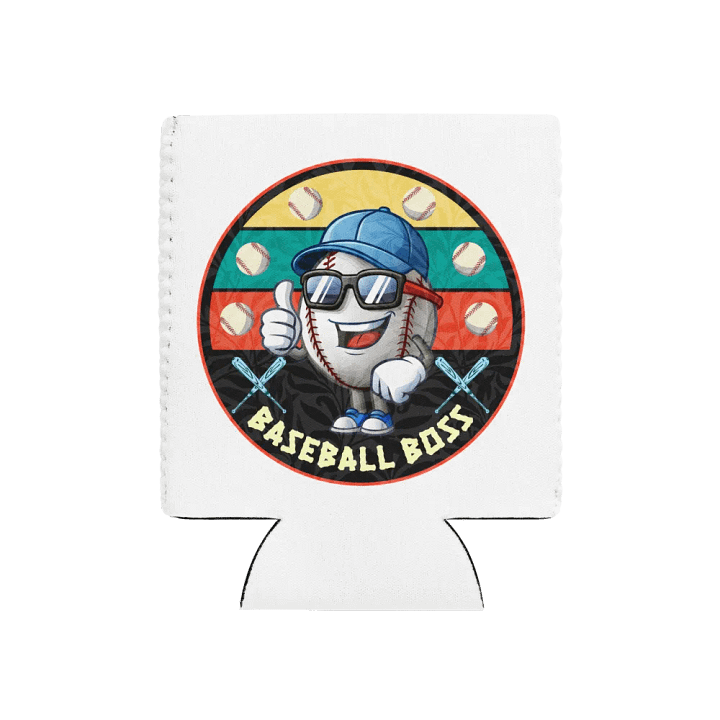 Baseball Boss Can Cooler product image (1)