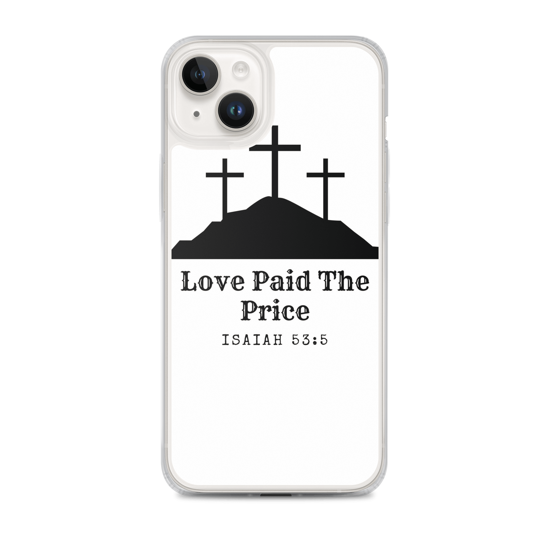 Isaiah 53:5 iPhone Case product image (1)