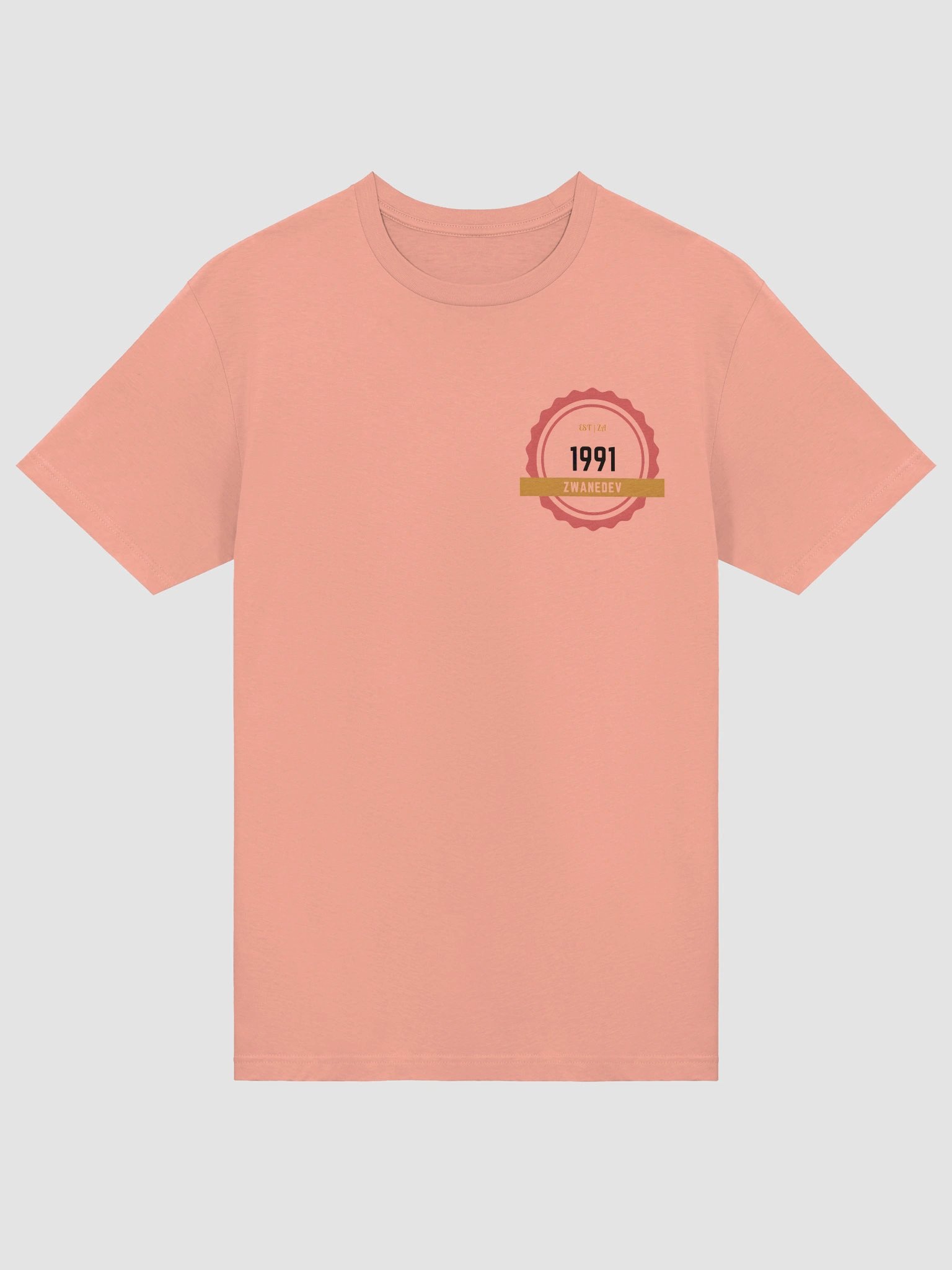 ZwaneDev | Peach Simple T Ξ product image (5)