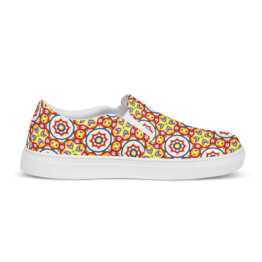 Mens Slip On Canvas - Rainbow (d) product image (11)