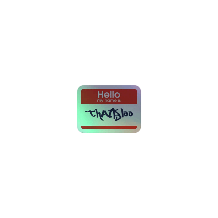 Hi My Name Is product image (1)