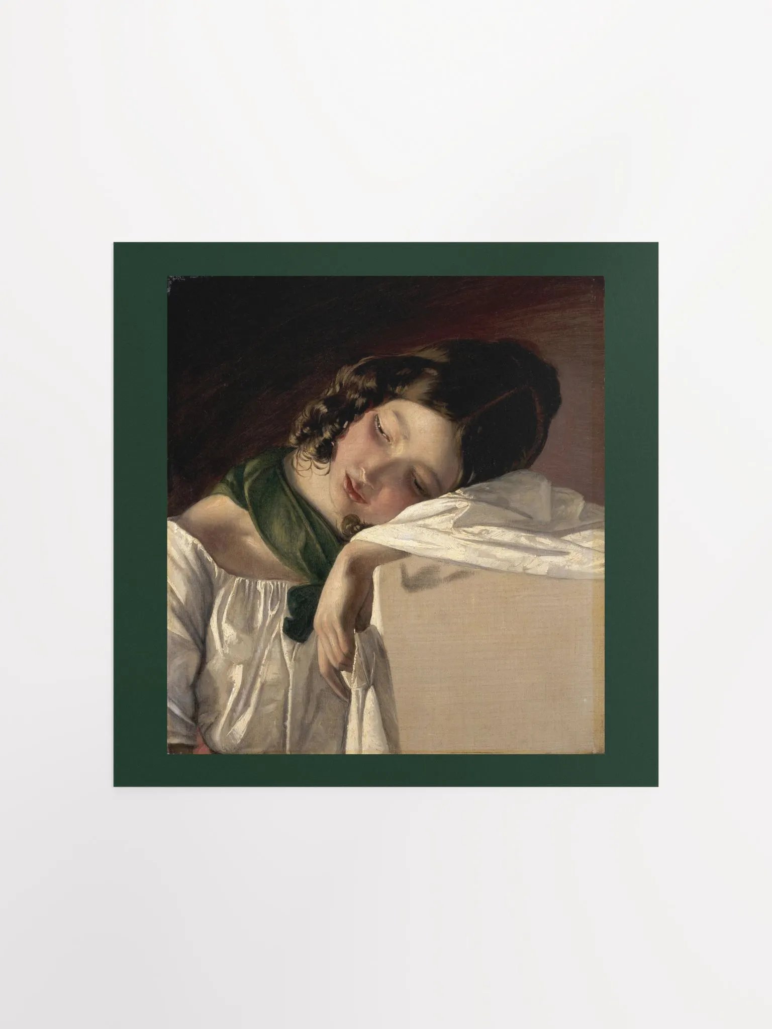 "Young Girl" by Friedrich Von Amerling Poster product image (1)