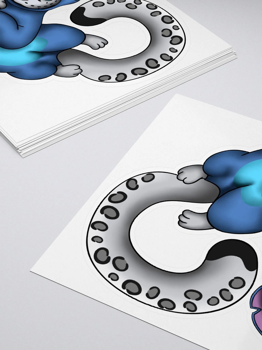 Snow Meow Stitch 1 Sticker product image (10)