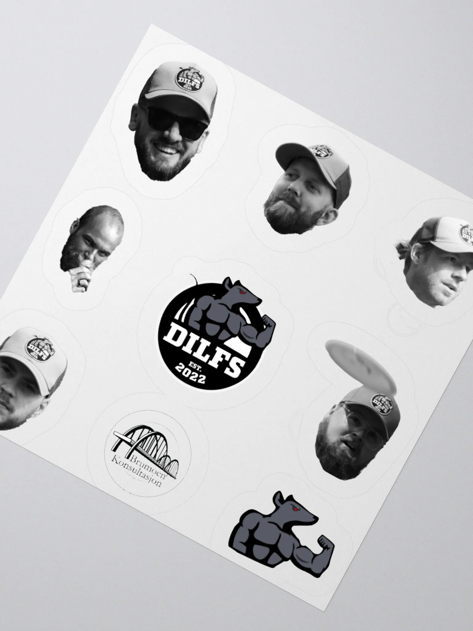 DILFS EST. 2022 Kiss Cut Stickers product image (5)