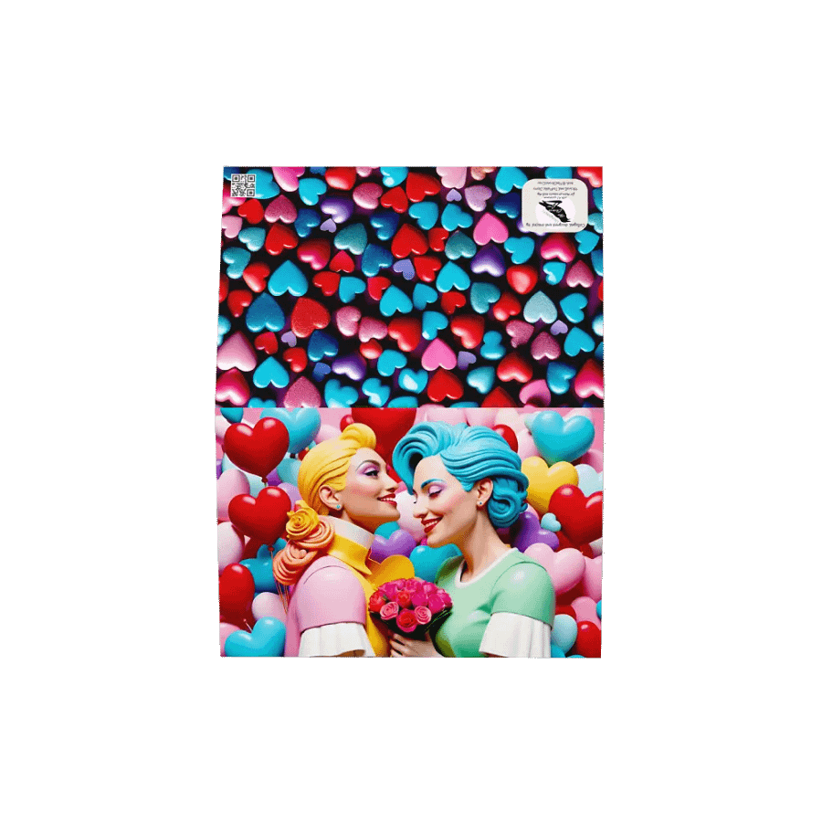 Lesbe Valentines, Happy in Love Card product image (19)