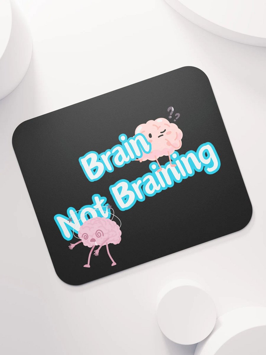 Whimsical Brain Not Braining Mouse Pad product image (7)