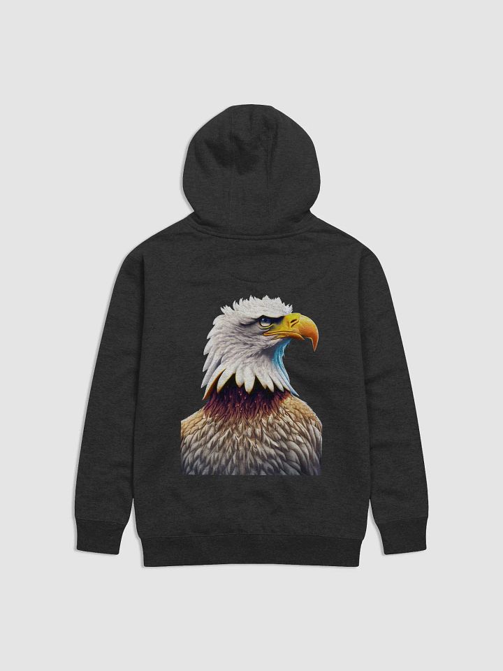 American Pride: Bald Eagle Cotton Heritage Unisex Premium Hoodie product image (1)